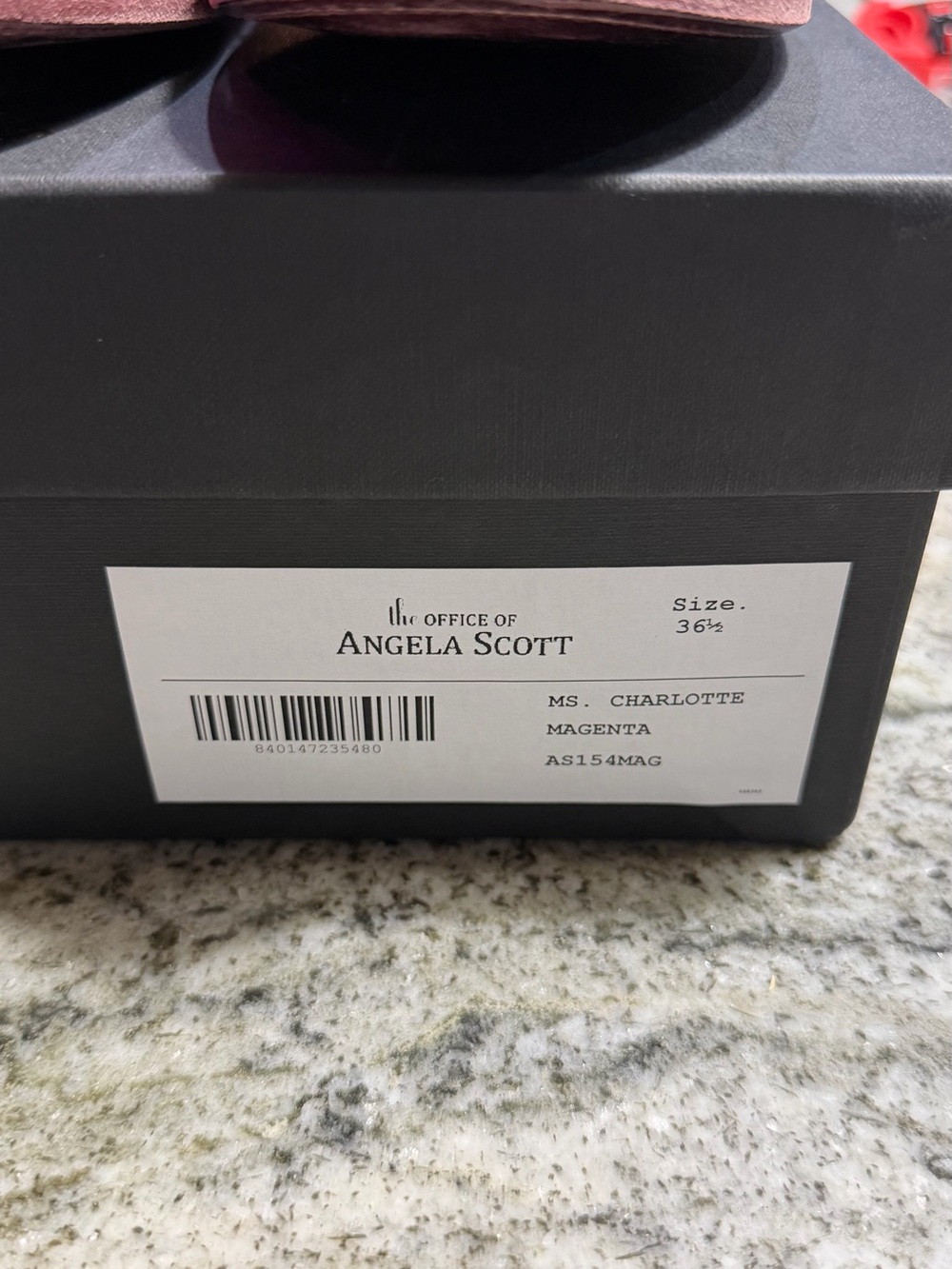 The Office of Angela Scott Ms Charlotte Magenta Loafers Pink Loafers NIB - Picture 17 of 17